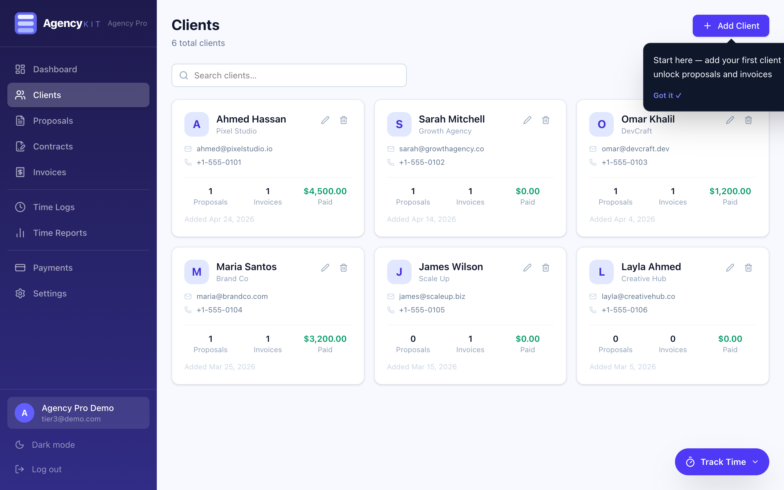 AgencyKit Clients